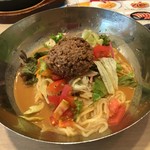 Gasuto - H28.8月 冷やしサラダタンタン麺 糖質0麺