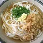 優作 - 冷かけうどん 中  200円