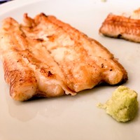 うなぎ藤田 白金台店 - 白焼き。すこし固めの独自の焼き加減。タレが選べる。 うなぎ藤田 白金台店 - 白焼き。すこし固めの独自の焼き加減。タレが選べる。