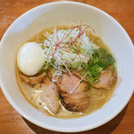 千代橋黄金らーめん ダルマ - いりこらーめん塩味+特製