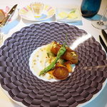 モナリザ - キスとフォワグラのクレピネット　セロリラブ風味　マデラソース