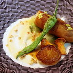 モナリザ - キスとフォワグラのクレピネット　セロリラブ風味　マデラソース