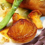 モナリザ - キスとフォワグラのクレピネット　セロリラブ風味　マデラソース