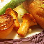 モナリザ - キスとフォワグラのクレピネット　セロリラブ風味　マデラソース