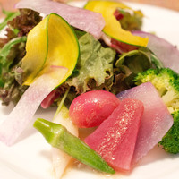 クニオミ - 長野県の有機野菜を使ったボイルサラダ　