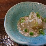 旬魚菜 しら川 - 冬瓜と鳥そぼろの冷やしあんかけ