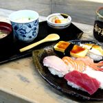 柳寿司 - 20160509握り定食