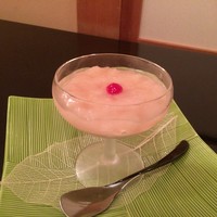 太田なわのれん - 【2016.8】葉月特別献立
                  水菓子(桃の擂り流し）