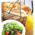 カフェ リバージュ - ベーグルセット