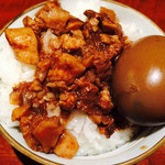 台灣物産館 - 魯肉飯＋味付煮玉子