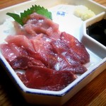 居酒屋 兀突骨 - ダチョウ刺し、ダチョウずり刺し