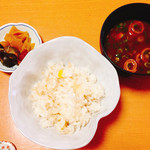 和 - とうもろこしごはん