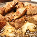 田中屋レストラン - 満腹定食　つまり切り落としステーキ300g