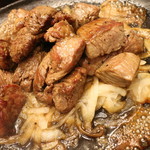 田中屋レストラン - 満腹定食　つまり切り落としステーキ300g