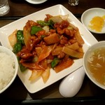 Karen - 鶏肉の四川風炒め＆ライス