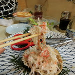 かに愛知屋 - うおーっ！このしっとりとした身は最高♪