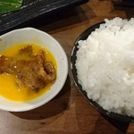近江牛 焼肉竹 - ブリスケとご飯