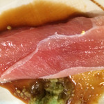 山さん寿司 - 脂の乗ったマグロのトロ【料理】