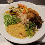 アーユルヴェーダ・カフェ ディデアン - 2016年8月のランチビュッフェ