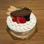 いろ葉 - 特別に用意して頂いた誕生ケーキ