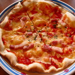 Jori- Pasuta - ピザも美味しかった。でも量は少なめ。