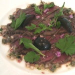 コンヴィヴィアリテ - エゾシカのカルパッチョ