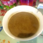 ハイデン.コッコFACTORY サマンサ・タマサ - トリュフ搾りつけ麺のつけ汁。