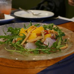 ピッツェリア トラットリア マーレルナ - 釣り春マダイのカルパッチョ