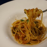 ピッツェリア トラットリア マーレルナ - スパゲッティーニ　娼婦風