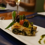 ピッツェリア トラットリア マーレルナ - ワラサ、九条ネギ、ズッキーニ　オーブン焼き