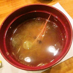 末広 - 味噌汁