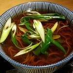 そば処 為治郎 - モーニングセット：お蕎麦(お汁多め)