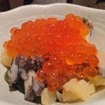 産直屋 たか - (8/14)伊豆下田産黒アワビ、イクラ、留萌産干しカズノコ