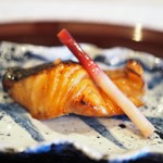 料亭旅館　いちい亭 - 焼肴　　すずき照焼　はじかみ
      