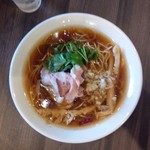 自家製麺 鶏冠 - 醤油鶏そば750円／平成28年8月