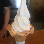 道の駅河野 - ソフトクリーム250円抜群に美味い。