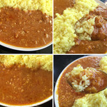 ミルチマサラ - 上 スパイス感に欠けるながら肉の旨味するミンチカレー ダルカレーは素材の味生かしたまったり甘め