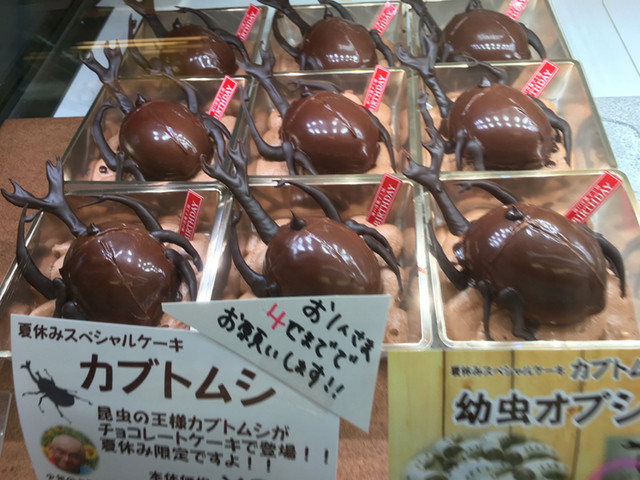 ケーキ カブトムシ