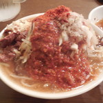 にかいや - オロチョンスープつけめん