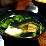 土手の伊勢屋 - お吸い物