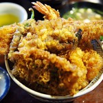 土手の伊勢屋 - 天丼（ハ）