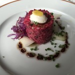 L'Arpége - ビーツのタルタル