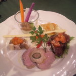 メディアコース前菜：盛り合わせ