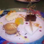 セッテベッロ - メディアコースデザート：デザートの盛り合わせ