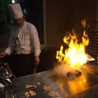 ステーキ円山 - ファイヤー!!!!!!