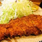 とんかつ桂 - 上ロースかつ定食 1,600円