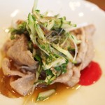 月見里 - H28/7　豚しゃぶ梅ソース