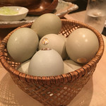 焼鶏 しの田 - アローカナ卵