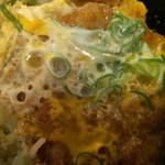 吉ちょう - 福井のカツ丼は青ねぎが多いと言っていました【料理】