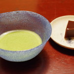 Toraya Kochuan - 抹茶と羊羹